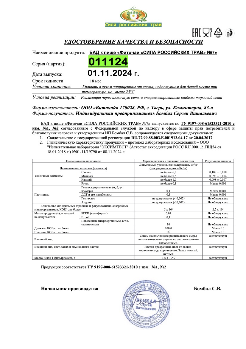 Паспорт №112024
